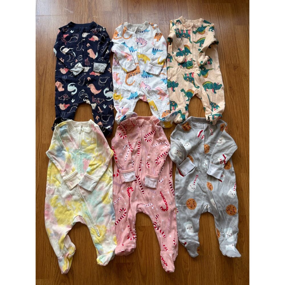 Old Navy Baby Pajama Bundle Size 0-3 Months